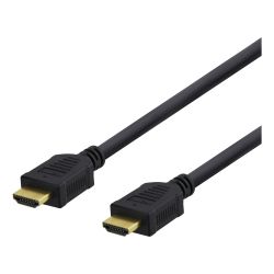 Deltaco High-speed Premium Hdmi Cable, 1.5m, Ethernet, 4k Uhd, Black - Ledning