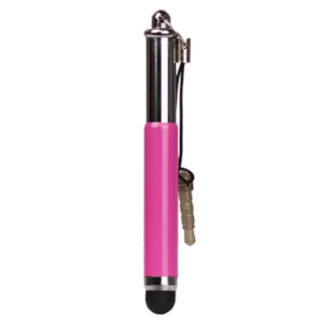 Universal kapacitiv touch pen med justerbar længde - Pink