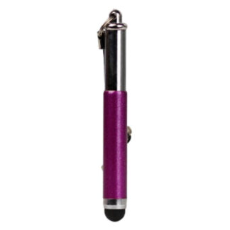 Universal kapacitiv touch pen med justerbar længde - Rosa