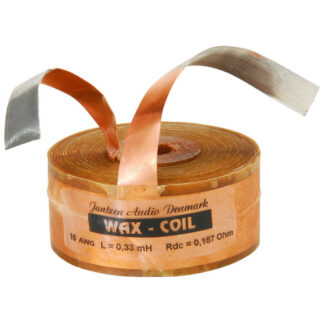 1,50 mH Wax Coil 16AWG - Præcisionsspole med 0,48 Ohm Modstand