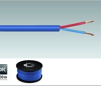 Blå Højttalerkabel 100m OFC Kobber SPC-515/BL - Topkvalitet & Fleksibelt