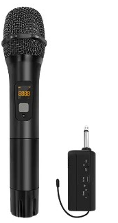 CL-M1 Håndholdt trådløs mikrofon - Nem opsætning, Krystalklar lyd