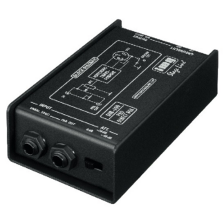 DIB-100 DI-Box - Støjfri Signaloverførsel, Robust & Balanceret
