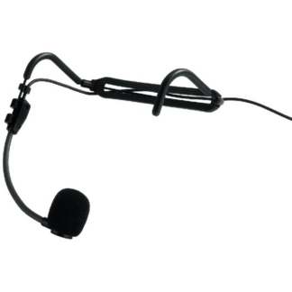 HSE-821SX Headset Mikrofon til Tale - Klar Lyd, 80-12kHz, m/ Vindhætte