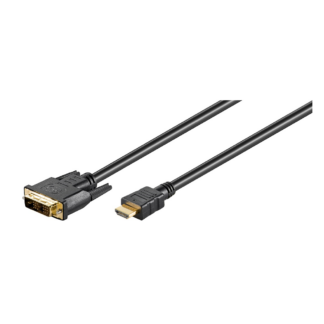 High Grade DVI-D - HDMI kabel - Guldbelagt - 1,5 m