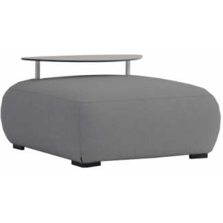 Olala loungemodul i aluminium og Couturetex 99 x 99 cm - Antracit
