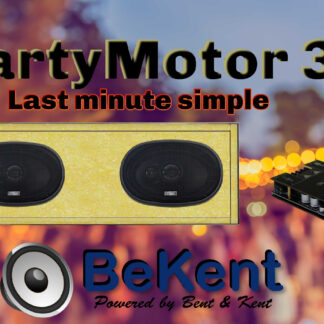 PartyMotor 3 Festivalsanlæg: Bluetooth, God Lyd & Holdbart Design