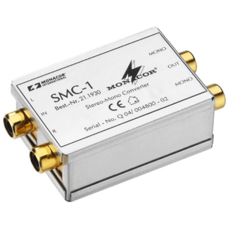 SMC-1 Stereo-Mono Konverter: Perfekt Til RCA Input | 4,7kΩ Impedans